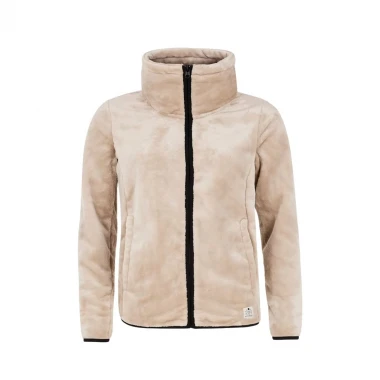 PROTEST PRTVANCE OUTDOOR W FULL ZIP FLEECE BAMBOO BEIGE