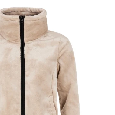 PROTEST PRTVANCE OUTDOOR W FULL ZIP FLEECE BAMBOO BEIGE