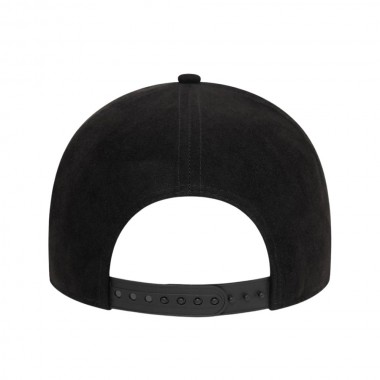 NEW ERA MLB NEW YORK YANKEES FAUX SUEDE EFRAME CAP BLACK