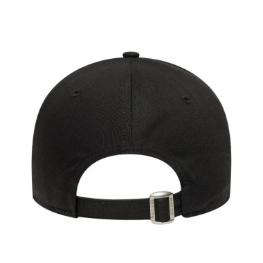 NEW ERA MLB NEW YORK YANKEES TEAM OUTLINE 9FORTY ADJ CAP BLACK