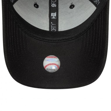 NEW ERA MLB NEW YORK YANKEES TEAM OUTLINE 9FORTY ADJ CAP BLACK