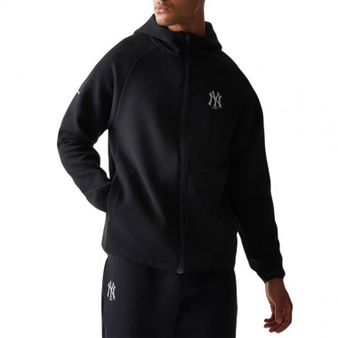NEW ERA MLB NEW YORK YANKEES ZIP HOODIE BLACK