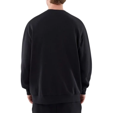 NEW ERA NBA LE CHICAGO BULLS OVERSIZED CREWNECK BLACK