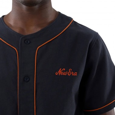 NEW ERA BASEBALL JERSEY NAVY