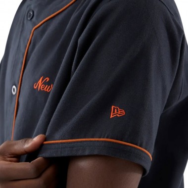NEW ERA BASEBALL JERSEY NAVY
