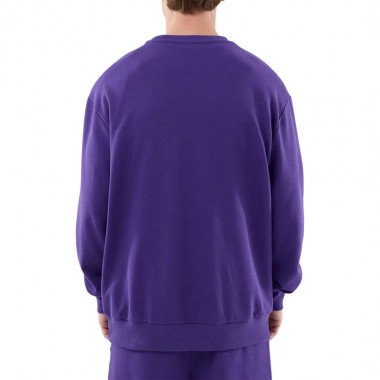 NEW ERA NBA LA LAKERS OVERSIZED CREWNECK PURPLE