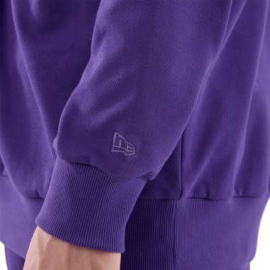 NEW ERA NBA LA LAKERS OVERSIZED CREWNECK PURPLE