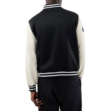 NEW ERA MLB LA DODGERS JERSEY BOMBER JACKET BLACK