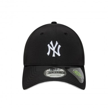 NEW ERA MLB NEW YORK YANKEES RECYCLED 9FORTY ADJ CAP BLACK