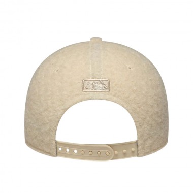 NEW ERA MLB LA DODGERS WINTER BORG WMNS 9FORTY MC ADJ CAP BEIGE