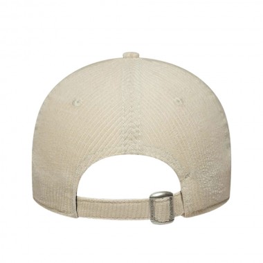 NEW ERA MLB NY YANKEES WMNS CORD 9FORTY ADJ CAP LIGHT BEIGE