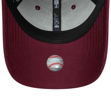 NEW ERA MLB LA DODGERS TEAM OUTLINE 9FORTY ADJ CAP DARK RED