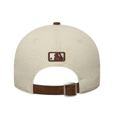 NEW ERA MLB NY YANKEES CORD 9FORTY MC ADJ CAP LIGHT BEIGE