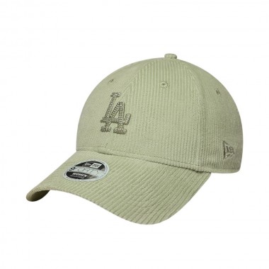NEW ERA MLB LA DODGERS WMNS CORD 9FORTY ADJ CAP GREEN PASTEL