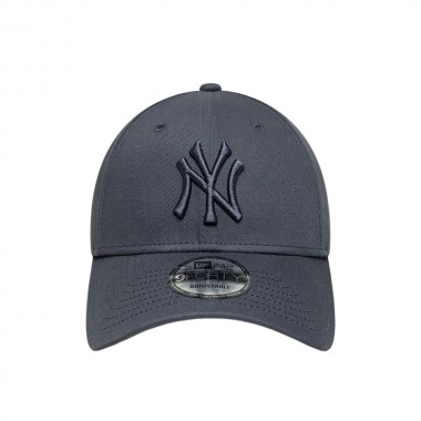 NEW ERA MLB NY YANKEES LEAGUE ESSENTIAL 9FORTY ADJ CAP GREY MED
