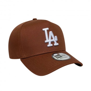 NEW ERA MLB LA DODGERS LE 9FORTY E-FRAME ADJ CAP MED BROWN