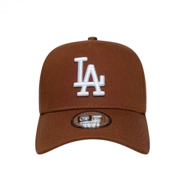 NEW ERA MLB LA DODGERS LE 9FORTY E-FRAME ADJ CAP MED BROWN