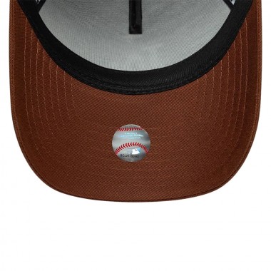 NEW ERA MLB LA DODGERS LE 9FORTY E-FRAME ADJ CAP MED BROWN