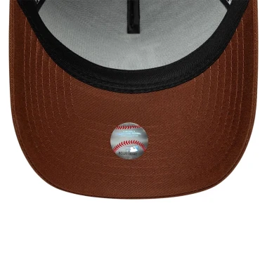 NEW ERA MLB LA DODGERS LE 9FORTY E-FRAME ADJ CAP MED BROWN