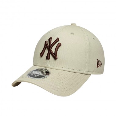 NEW ERA MLB NEW YORK YANKEES 9FORTY MC ADJ CAP LIGHT BEIGE