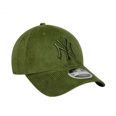 NEW ERA MLB NEW YORK YANKEES CORD 9FORTY MC ADJ CAP GREEN MED