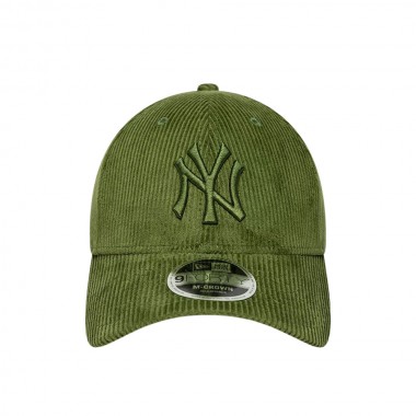 NEW ERA MLB NEW YORK YANKEES CORD 9FORTY MC ADJ CAP GREEN MED