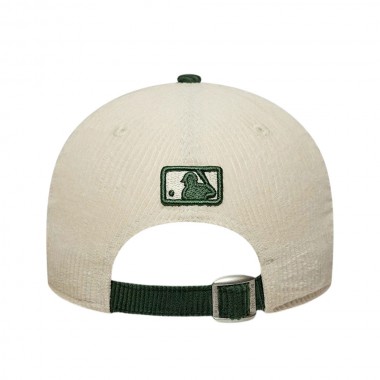 NEW ERA MLB LA DODGERS CORD 9FORTY MC ADJ CAP CREAM/GREEN