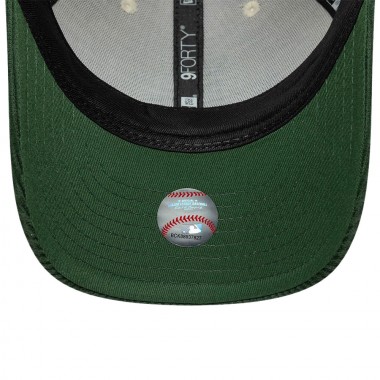 NEW ERA MLB LA DODGERS CORD 9FORTY MC ADJ CAP CREAM/GREEN