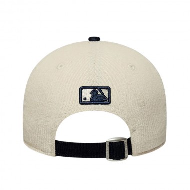 NEW ERA MLB NEW YORK YANKEES CORD 9FORTY MC ADJ CAP WHITE/BLACK