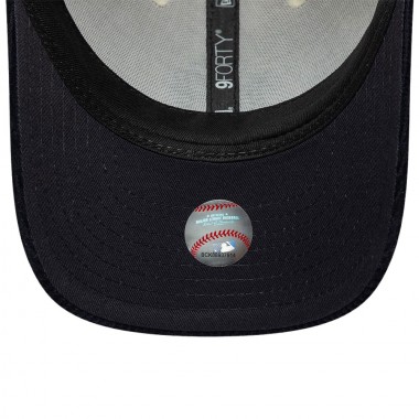 NEW ERA MLB NEW YORK YANKEES CORD 9FORTY MC ADJ CAP WHITE/BLACK