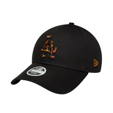 NEW ERA MLB LA DODGERS TORTOISE INFILL WMNS 9FORTY ADJ CAP BLK