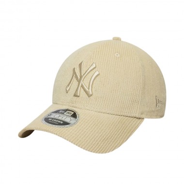 NEW ERA MLB NEW YORK YANKEES CORD 9FORTY MC ADJ CAP LIGHT BEIGE