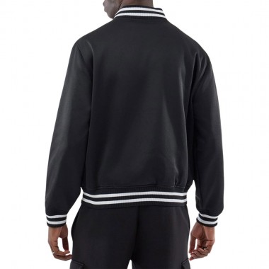 NEW ERA MLB DETROIT TIGERS JERSEY BOMBER JACKET BLACK
