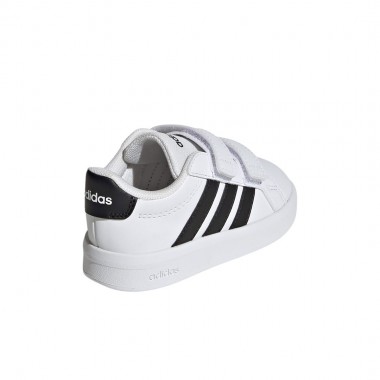 ADIDAS GRAND COURT 3.0 INF SHOES FTWWHT/CBLACK/FTWWHT