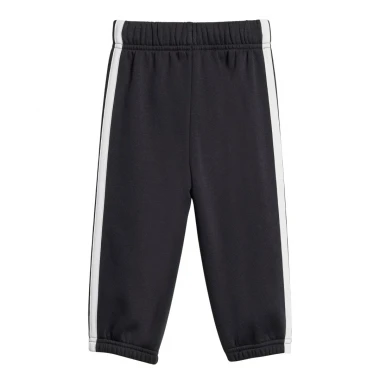 ADIDAS ESSENTIALS INF HOODIE JOGGER SET BLACK/WHITE
