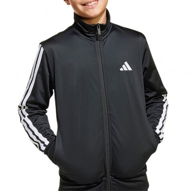 ADIDAS ESSENTIALS CLIMACOOL JUNIOR TRACKSUIT BLACK/WHITE