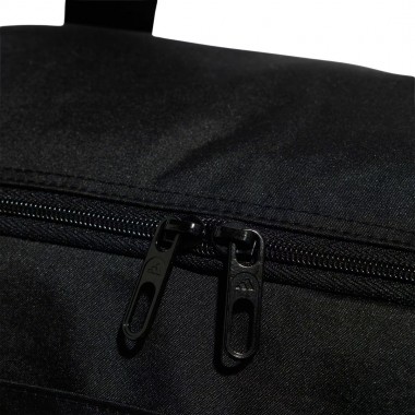 ADIDAS LINEAR DUFFEL BAG SMALL BLACK/BLACK/WHITE