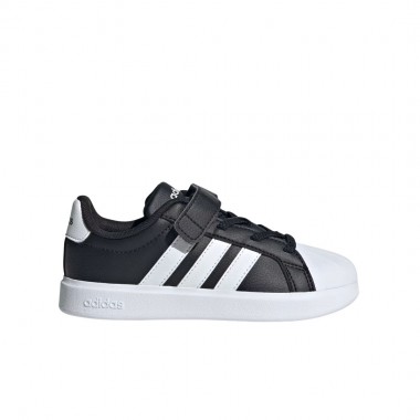 ADIDAS STREETTALK K SHOES CBLACK/FTWWHT/FTWWHT