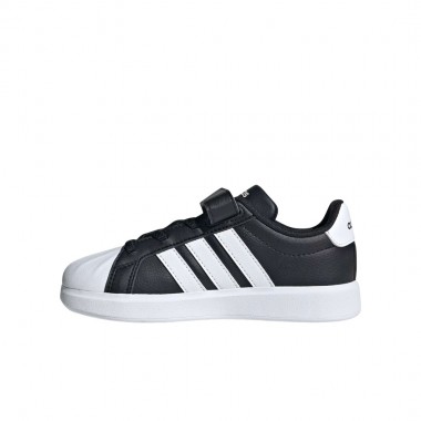 ADIDAS STREETTALK K SHOES CBLACK/FTWWHT/FTWWHT