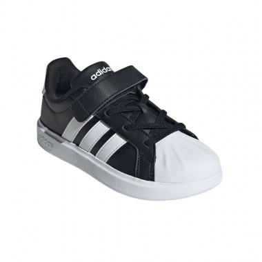 ADIDAS STREETTALK K SHOES CBLACK/FTWWHT/FTWWHT