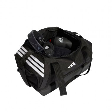 ADIDAS TIRO DUFFLE BAG SMALL BLACK/WHITE