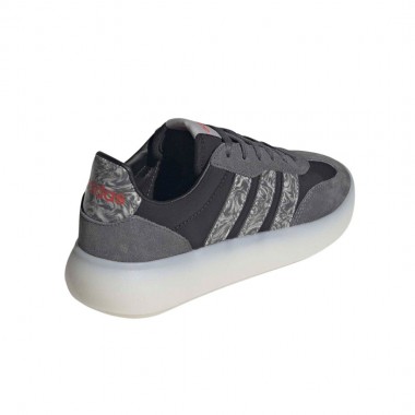 ADIDAS BARREDA DECODE JUNIOR SHOES CBLACK/GREFIV/LUCRED