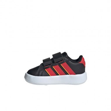ADIDAS X DISNEY MICKEY GRAND COURT INF SHOES CBLK/PURRUB/CREYEL