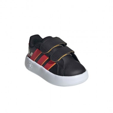 ADIDAS X DISNEY MICKEY GRAND COURT INF SHOES CBLK/PURRUB/CREYEL