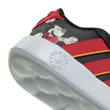 ADIDAS X DISNEY MICKEY GRAND COURT INF SHOES CBLK/PURRUB/CREYEL