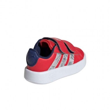 ADIDAS X MARVEL SPIDERMAN GRAND COURT INF SHOES PURRUB/SLV/BLUE