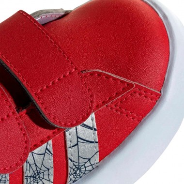 ADIDAS X MARVEL SPIDERMAN GRAND COURT INF SHOES PURRUB/SLV/BLUE