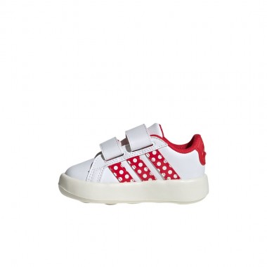 ADIDAS X DISNEY MINNIE GRAND COURT INF SHOES FTWWHT/PURRUB/OWHT