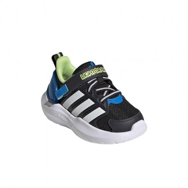 ADIDAS LIGHTORAMA RUNNER INF SHOES CBLACK/FTWWHT/LURABL