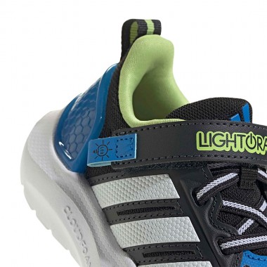 ADIDAS LIGHTORAMA RUNNER INF SHOES CBLACK/FTWWHT/LURABL